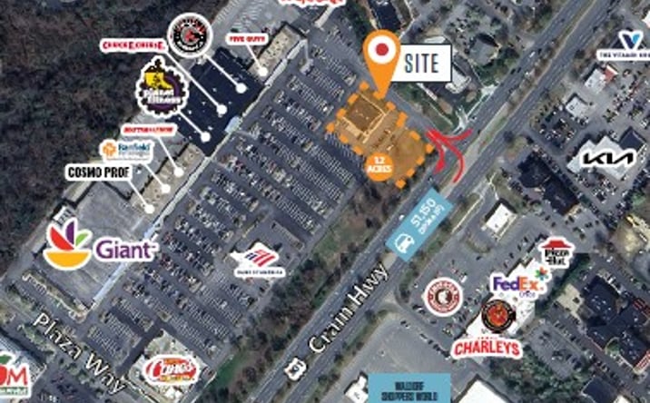Pictures of Retail property located at 3225 Crain Hwy, Waldorf, MD 20603 for lease - image #1