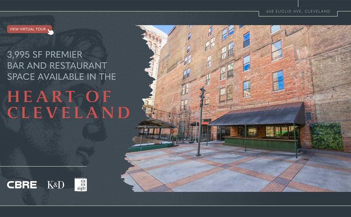 Pictures of Retail, Restaurant property located at 668 Euclid Avenue, Cleveland, OH 44114 for lease - image #1