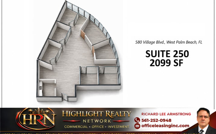 Pictures of Office property located at 580 Village Boulevard, West Palm Beach, FL 33409 for lease - image #1