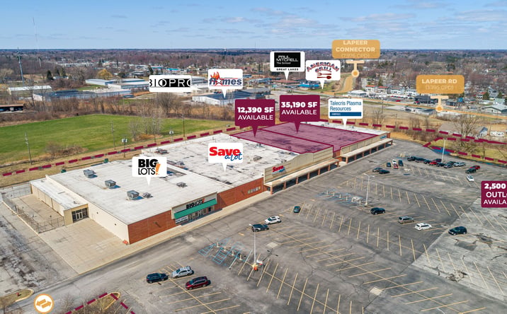Pictures of Retail property located at 651-659 24th St, Port Huron, MI 48060 for lease - image #1