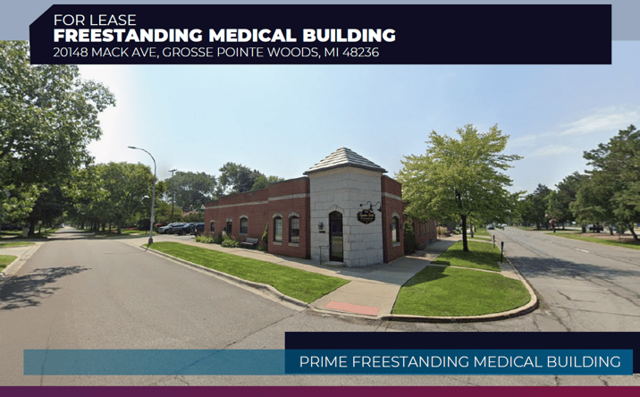 Pictures of Retail, Office property located at 20148 Mack Ave, Grosse Pointe Woods, MI 48236 for lease - image #1