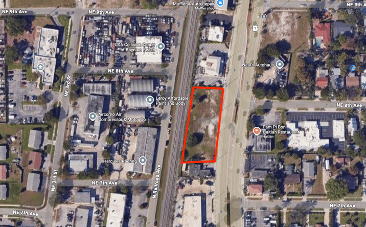 Pictures of Land property located at 819 N FEDERAL HWY, BOYNTON BEACH, FL 33435 for lease - image #1