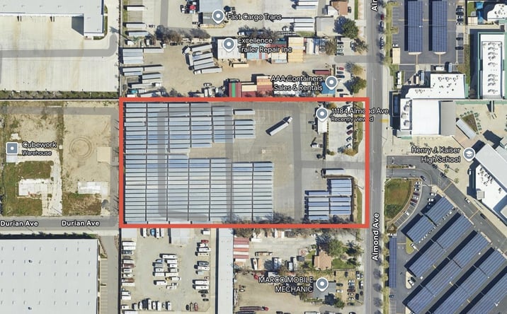 Pictures of Industrial, Land property located at 11184 Almond Ave, Fontana, CA 92337 for lease - image #1