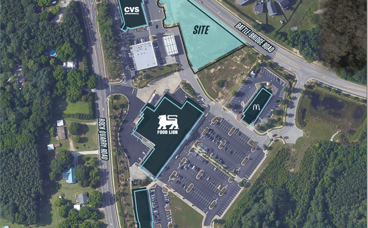 Pictures of Retail property located at 6220 Battle Bridge Rd, Raleigh, NC 27610 for lease - image #1