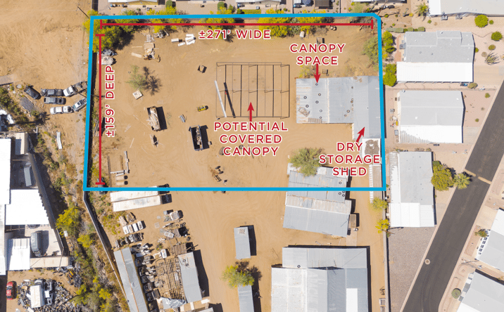 Pictures of Land property located at 50 N Crismon Rd, Mesa, AZ 85207 for lease - image #1