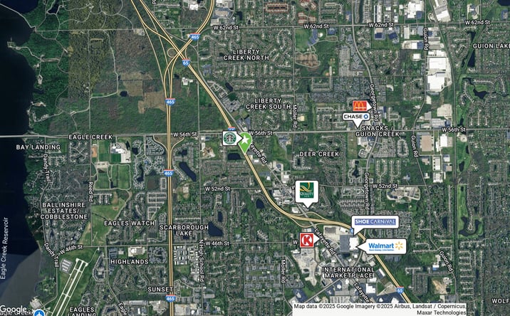 Pictures of Retail property located at 5510 Lafayette Rd, Indianapolis, IN 46254 for lease - image #1