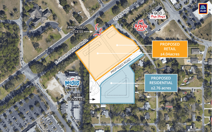 Pictures of Retail, Land property located at 4800 E. Silver Springs Blvd, Ocala, FL 34470 for lease - image #1