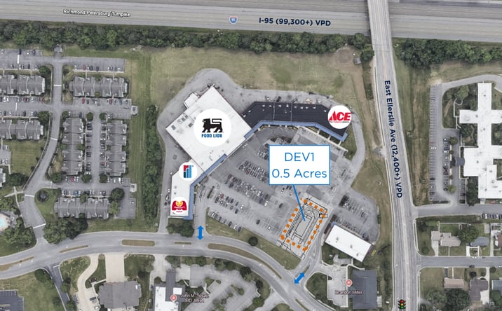 Pictures of Retail, Industrial, Land property located at 11 Dunlop Village, Colonial Heights, VA 23834 for lease - image #1