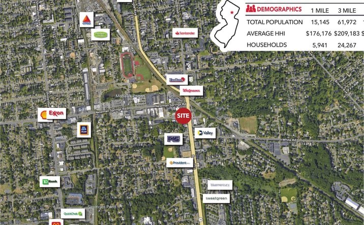 Pictures of Retail property located at 432 Broad Street, Shrewsbury, NJ 07102 for lease - image #1