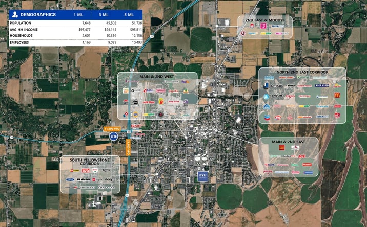 Pictures of Office property located at 1165 Summers Dr, Rexburg, ID 83440 for lease - image #1