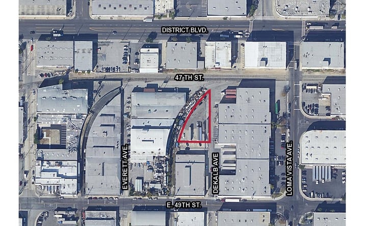 Pictures of Land property located at 4800 Dekalb Ave, Vernon, CA 90058 for lease - image #1