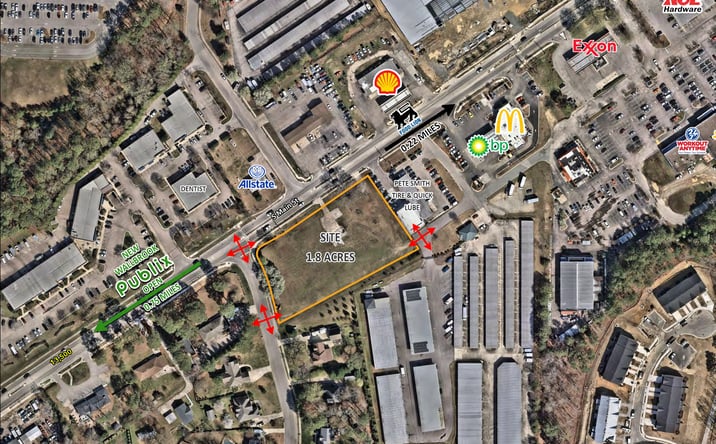 Pictures of Retail, Land property located at 503 S. Main St., Rolesville, NC 27571 for lease - image #1