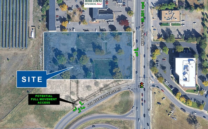 Pictures of Land property located at 675 Kipling St, Lakewood, CO 80215 for lease - image #1