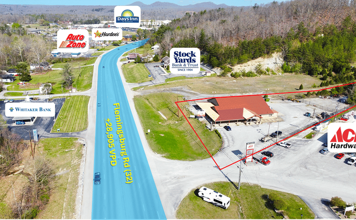 Pictures of Retail property located at 1490 Flemingsburg Rd, Morehead, KY 40351 for lease - image #1