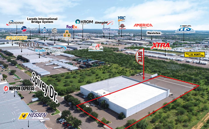 Pictures of Industrial property located at 13120 Spivey Dr, Laredo, TX 78045 for lease - image #1
