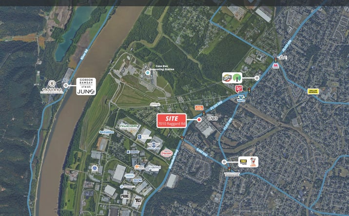 Pictures of Retail, Restaurant, Special Purpose property located at 7010 Raggard Road, Louisville, KY 40216 for lease - image #1