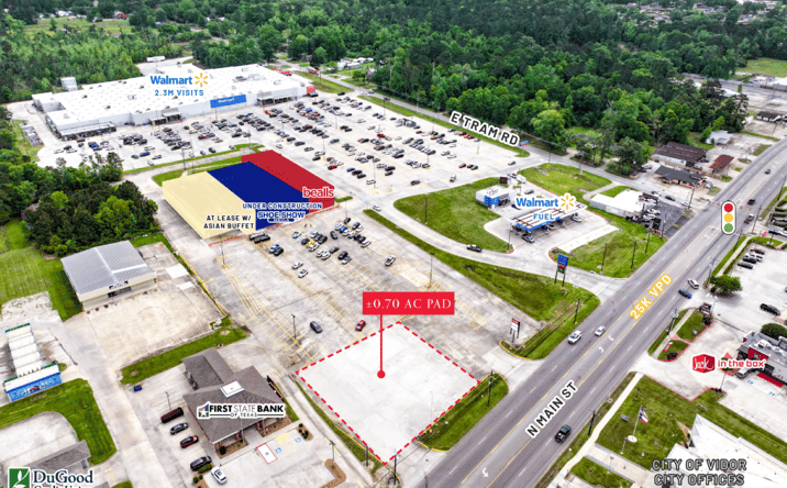 Pictures of Retail, Land property located at 1380 N Main St, Vidor, TX 77662 for lease - image #1