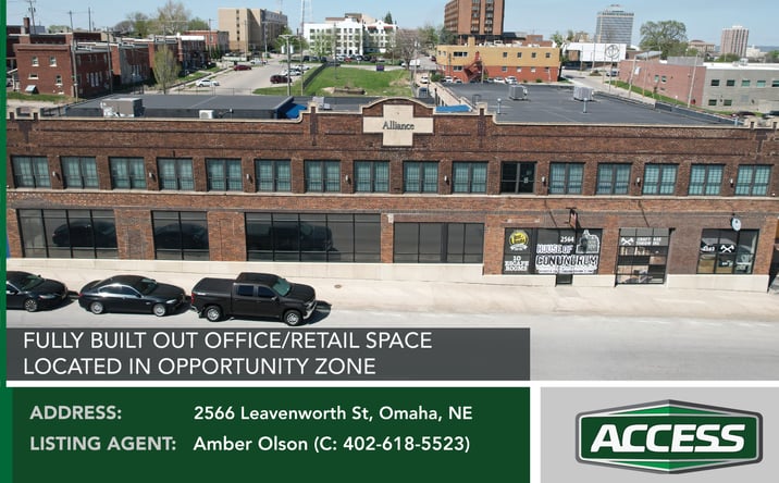 Pictures of Retail, Office property located at 2566 Leavenworth Street, Omaha, NE 68105 for lease - image #1
