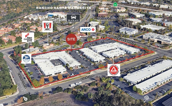 Pictures of Retail property located at 29851 AVENTURA, RANCHO SANTA MARGARITA, CA 92688 for lease - image #1