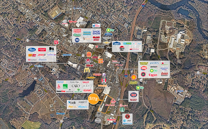 Pictures of Retail, Special Purpose property located at 257 Premier Boulevard, Roanoke Rapids, NC 27870 for lease - image #1