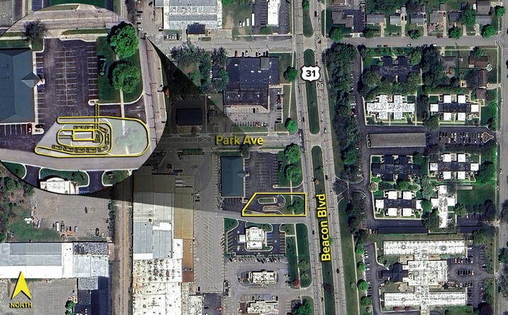 Pictures of Retail property located at 805 S. Beacon Blvd., Grand Haven, MI 49417 for lease - image #1