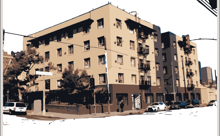 Pictures of Retail, Office property located at 1723 James M Wood Boulevard, Los Angeles, CA 90015 for lease - image #1