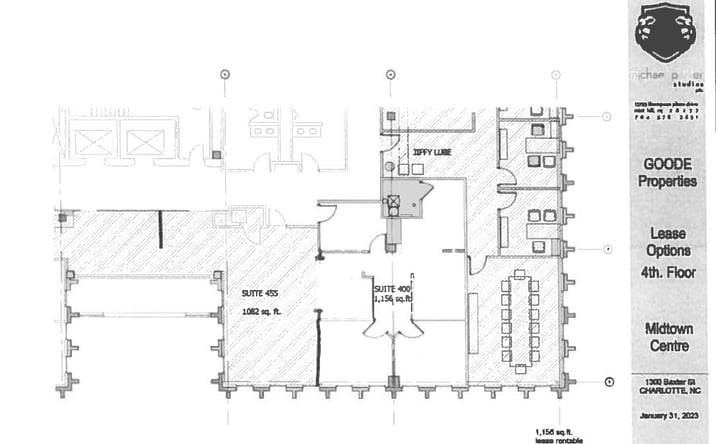 Pictures of Office, Special Purpose property located at 1300 Baxter Street, Charlotte, NC 28204 for lease - image #1