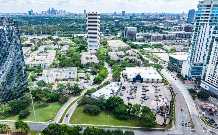 Pictures of Retail property located at 4500 San Felipe Road, Houston, TX 77027 for lease - image #1