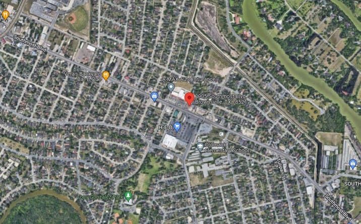 Pictures of Retail property located at 2865 & 2905 Southmost Road, Brownsville, TX 78521 for lease - image #1
