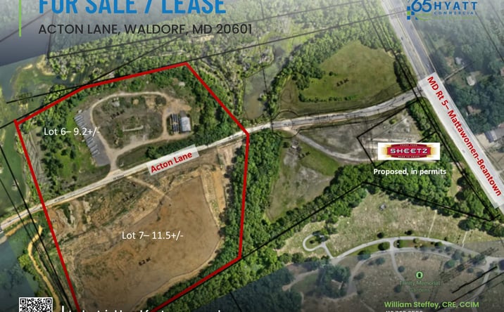 Pictures of Retail, Industrial, Land property located at Acton Lane, Waldorf, MD 20601 for lease - image #1