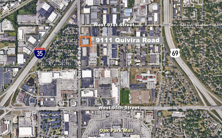 Pictures of Industrial property located at 9111 Quivira Rd, Overland Park, KS 66214 for lease - image #1