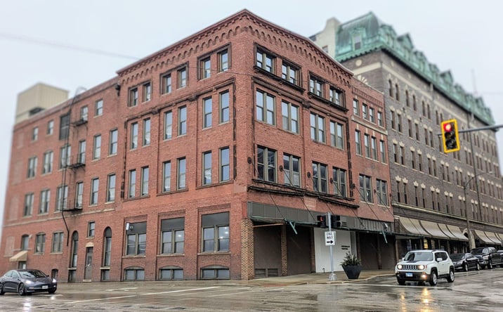 Pictures of Retail, Office property located at 217 West Jefferson Street, Bloomington, IL 61701 for lease - image #1