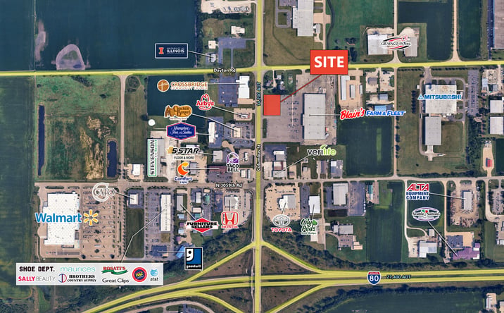 Pictures of Land property located at 4140 Columbus Street, Ottawa, IL 61350 for lease - image #1