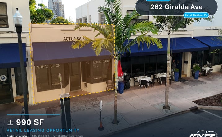 Pictures of Retail property located at 262 Giralda Avenue, Coral Gables, FL 33134 for lease - image #1