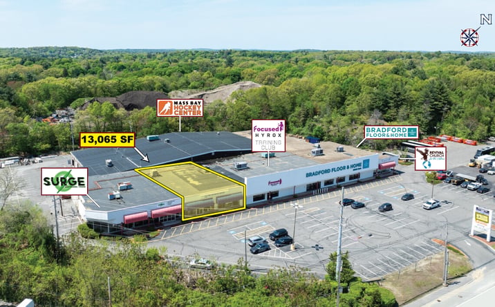 Pictures of Retail property located at 216 Newbury Street, Peabody, MA 01960 for lease - image #1