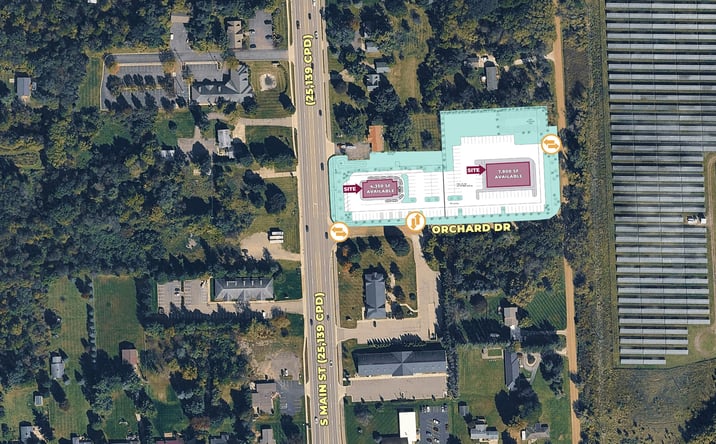 Pictures of Retail, Land property located at S Main St (M-24) & Orchard Drive, Lapeer, MI 48446 for lease - image #1