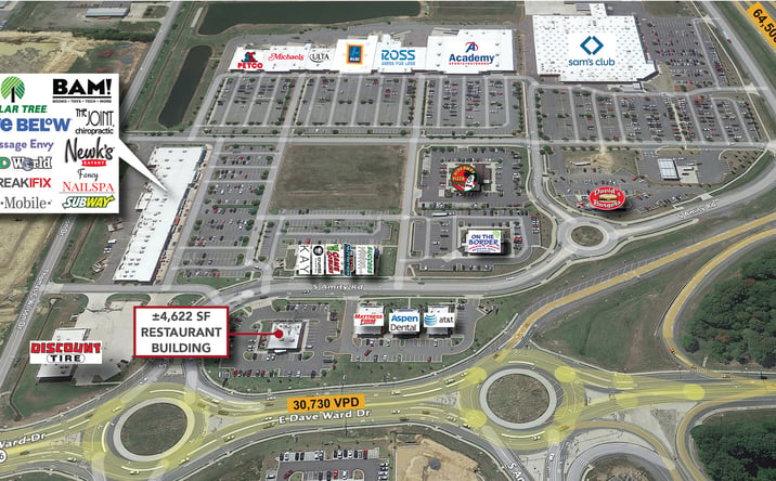Pictures of Retail, Restaurant property located at 1025 S Amity Rd, Conway, AR 72032 for lease - image #1
