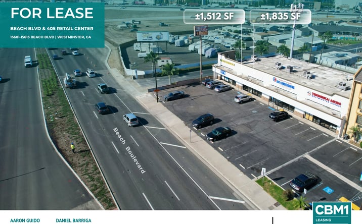 Pictures of Retail, Office property located at 15601 Beach Blvd, Westminster, CA 92683 for lease - image #1