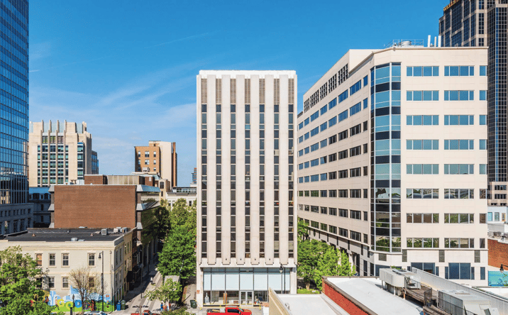 Pictures of Office property located at 227 Fayetteville Street, Raleigh, NC 27601 for lease - image #1