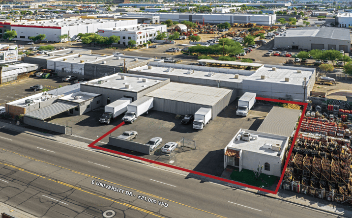 Pictures of Industrial property located at 4227 East University Drive, Phoenix, AZ 85040 for lease - image #1