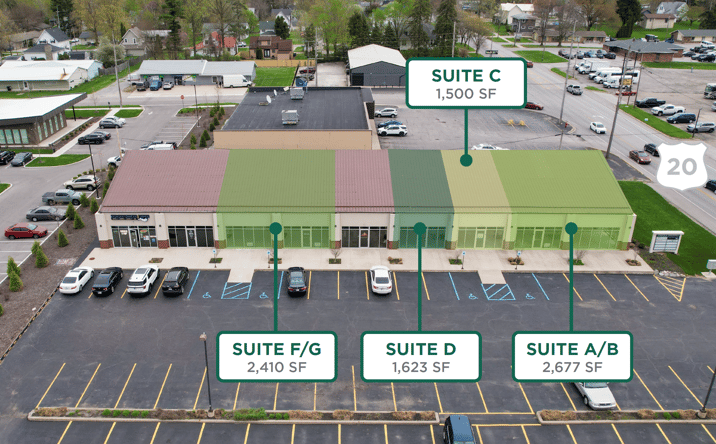 Pictures of Retail, Office property located at 1202 W Maumee St, Angola, IN 46703 for lease - image #1