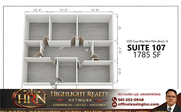 Pictures of Office property located at 5725 Bldg., West Palm Beach, FL 33409 for lease - image #1