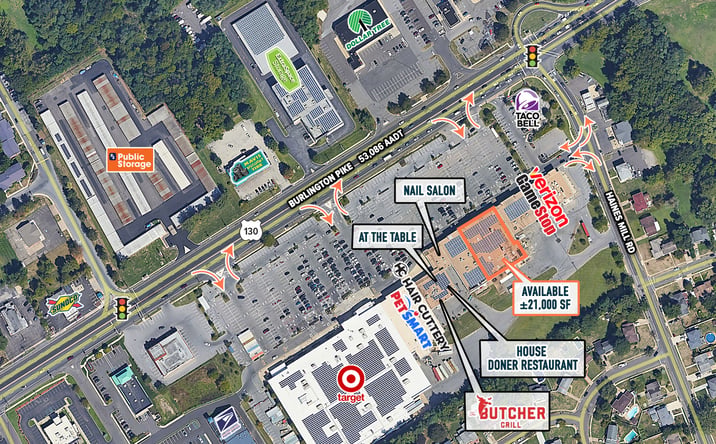 Pictures of Special Purpose property located at Millside Plaza, Delran, NJ 08075 for lease - image #1