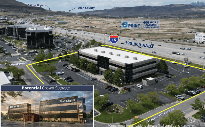 Pictures of Office property located at 66 E Wadsworth Park Drive, Draper, UT 84020 for lease - image #1