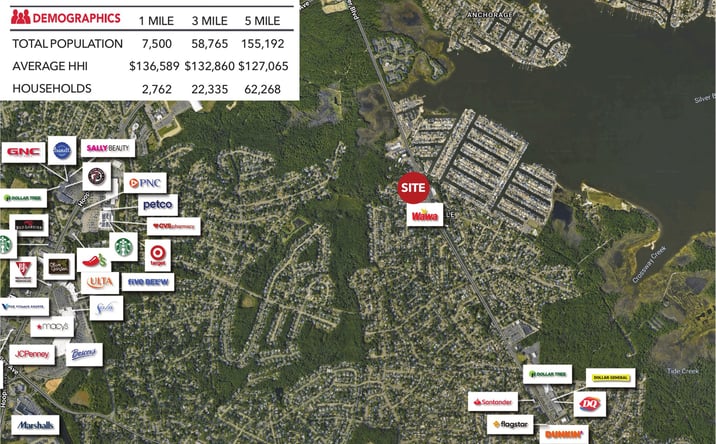 Pictures of Retail property located at 1174 Fischer Boulevard, Toms River, NJ 07081 for lease - image #1