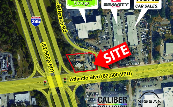 Pictures of Retail, Land, Restaurant property located at 10531 Atlantic Blvd, Jacksonville, FL 32225 for lease - image #1