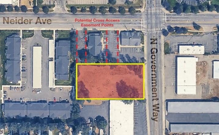 Pictures of Land property located at 3117 North Government Way, Coeur d'Alene, ID 83815 for lease - image #1