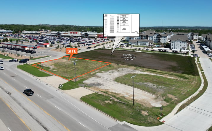 Pictures of Land, Retail property located at 3301 Fort Worth Highway, Hudson Oaks, TX 76087 for lease - image #1