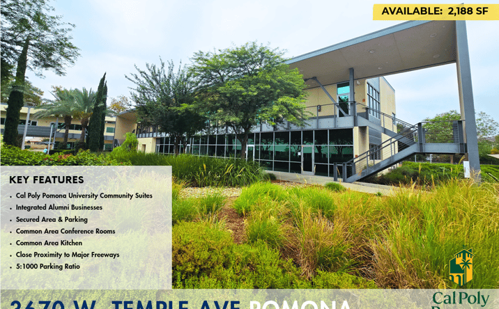 Pictures of Office property located at 3670 West Temple Avenue, Pomona, CA 91768 for lease - image #1