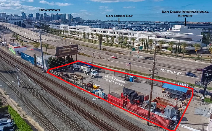 Pictures of Industrial, Land, Special Purpose property located at 3571 Pacific Highway, San Diego, CA 92101 for lease - image #1